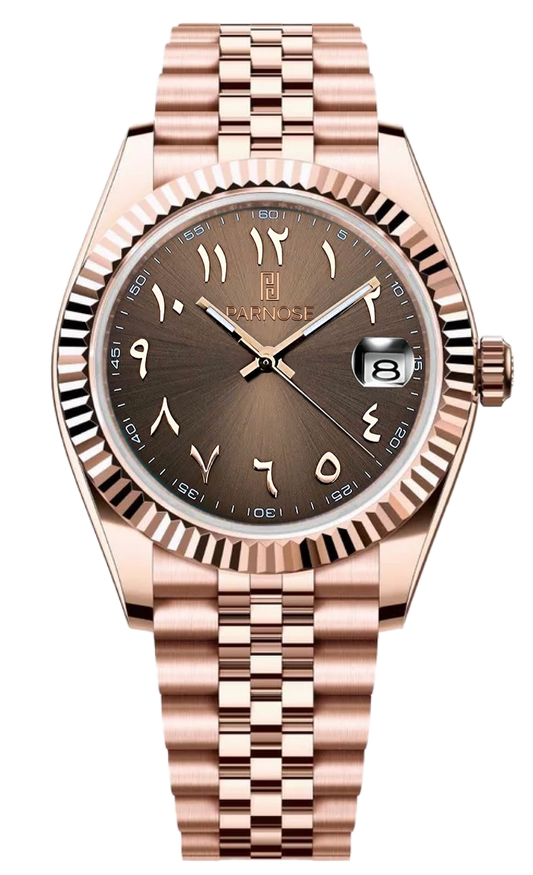Classic Date - Arabic (Rose Gold)